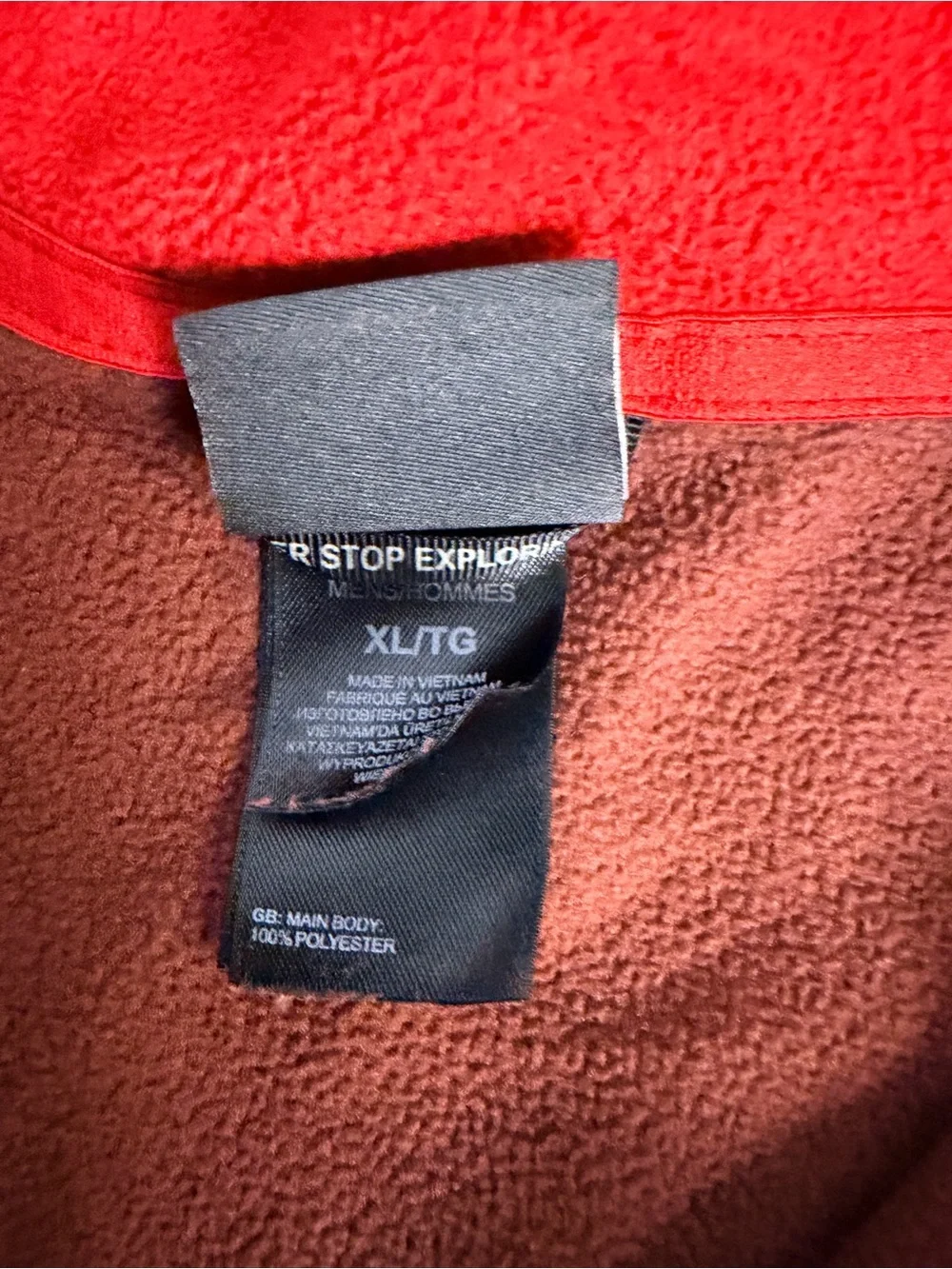 The north face quarter zip pullover